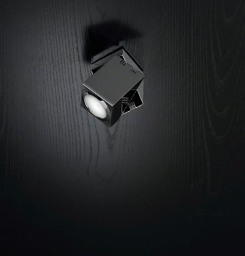 PRACTYK - LED adjustable square zinc spotlight by Olé Lighting - view 3